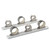 F16-2753-1 - TACO 3-Rod Hanger w/Poly Rack - Polished Stainless Steel