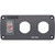 4364 Blue Sea 4364 Water Resistant USB Accessory Panel - 15A Circuit Breaker, 2x Blank Apertures