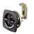 0932DP2BLK Perko Flush Latch - Non-Locking - 2.5" x 2.5" w/Offset Adjustable Cam Bar