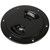 336365-1 Sea-Dog Quarter-Turn Smooth Deck Plate w/Internal Collar - Black - 6"