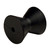 29541 C.E. Smith Bow Roller - Black - 4" Diameter - 3-3/4"W - 1/2" ID
