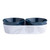 12013 Marine Business Melamine Snack Set - REGATA - Set of 4