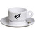 15006C Marine Business Melamine Espresso Cup &amp; Plate Coffee Set - NORTHWIND - Set of 6