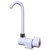 10182P Scandvik Tall Tap w/Folding Spout - White Powder Coat Finish 