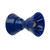 29331 - C.E. Smith 4" Bow Bell Roller Assembly - Blue TPR