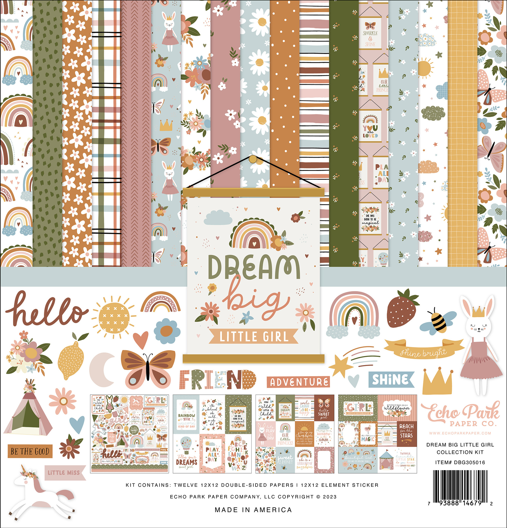Echo Park Paper - Love Notes Collection Kit (LN344016) - The Rubber Buggy