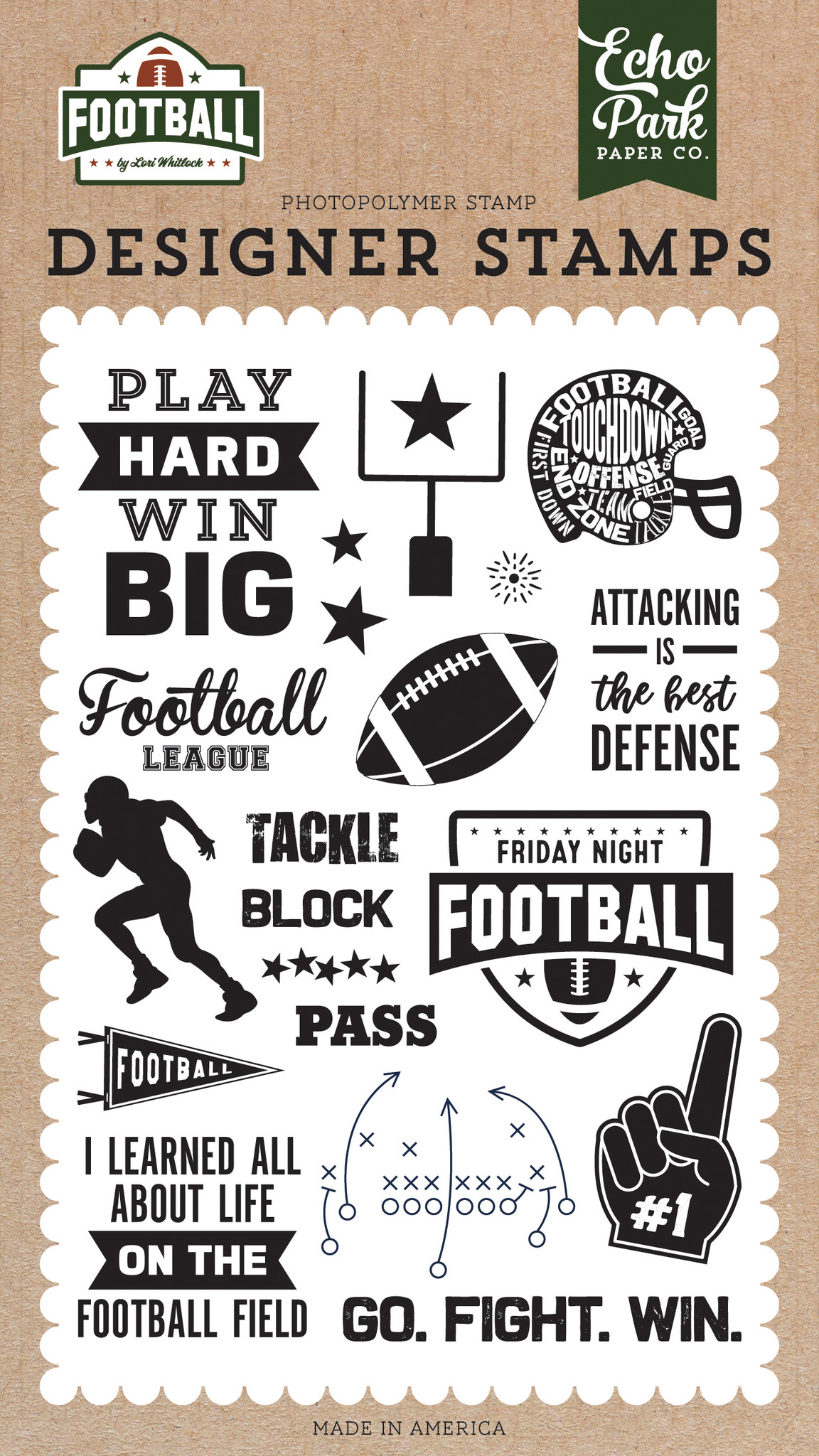 football-tackle-4x6-stamp-set-echo-park-paper-co for Free Printable Gray Block Paper Football: Tackle 4x6 Stamp Set - Echo Park Paper Co for Free Printable Gray Block Paper