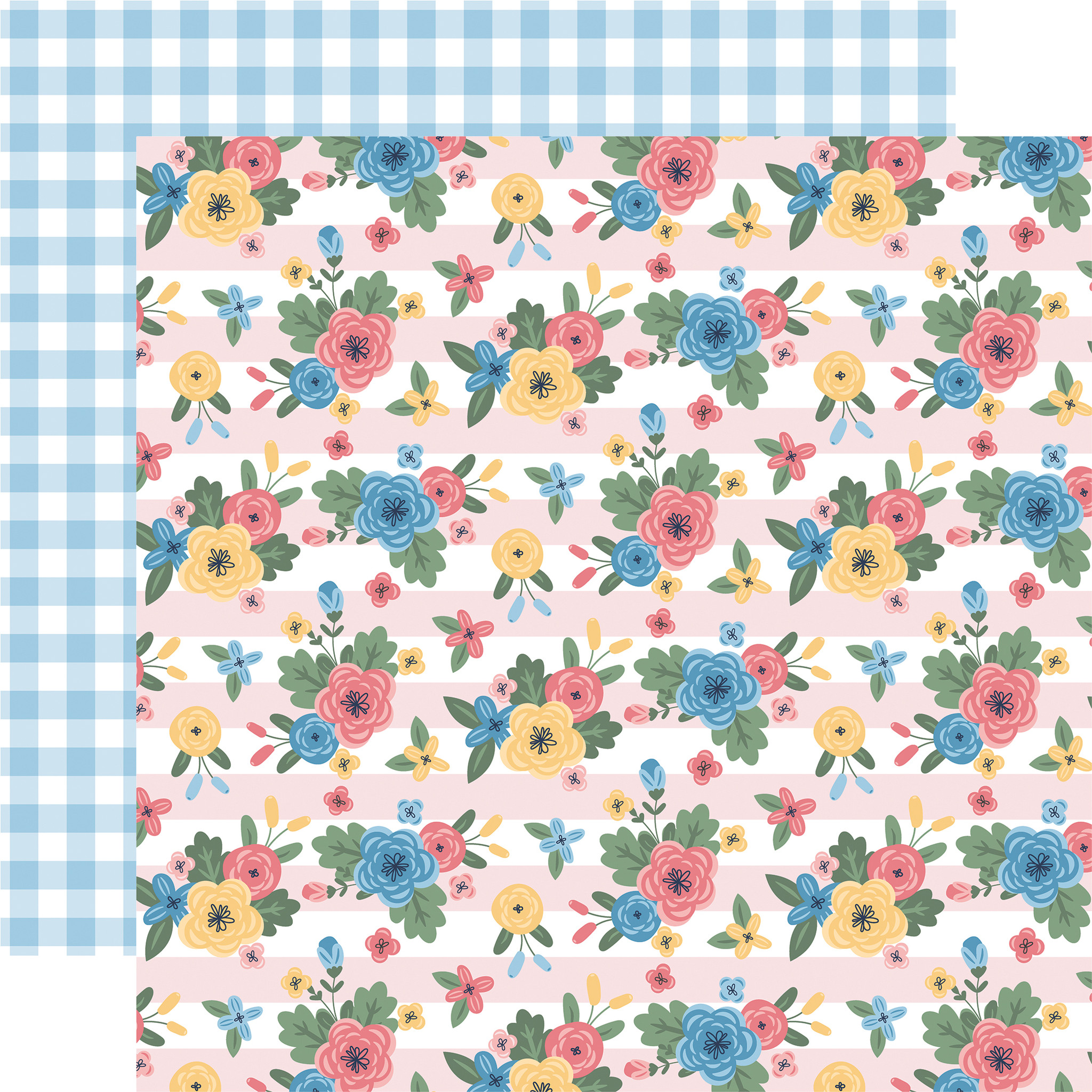 Flower Garden: Lovely Floral 12x12 Patterned Paper - Echo Park