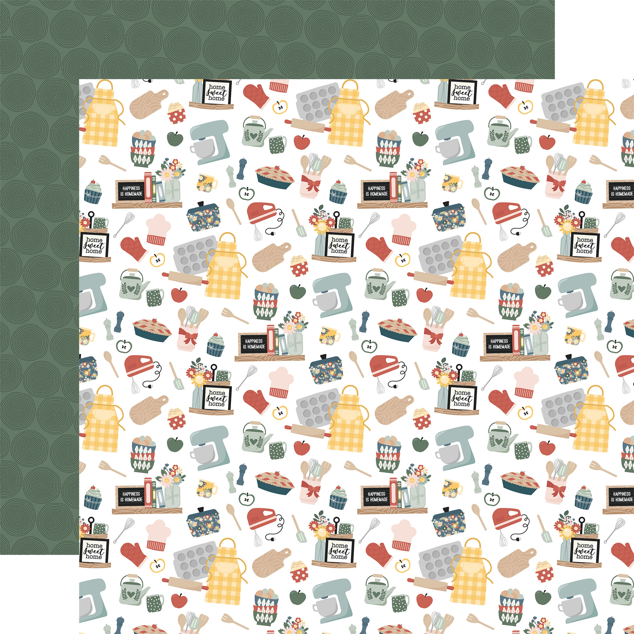 Good To Be Home: Heart Of The Home 12x12 Patterned Paper