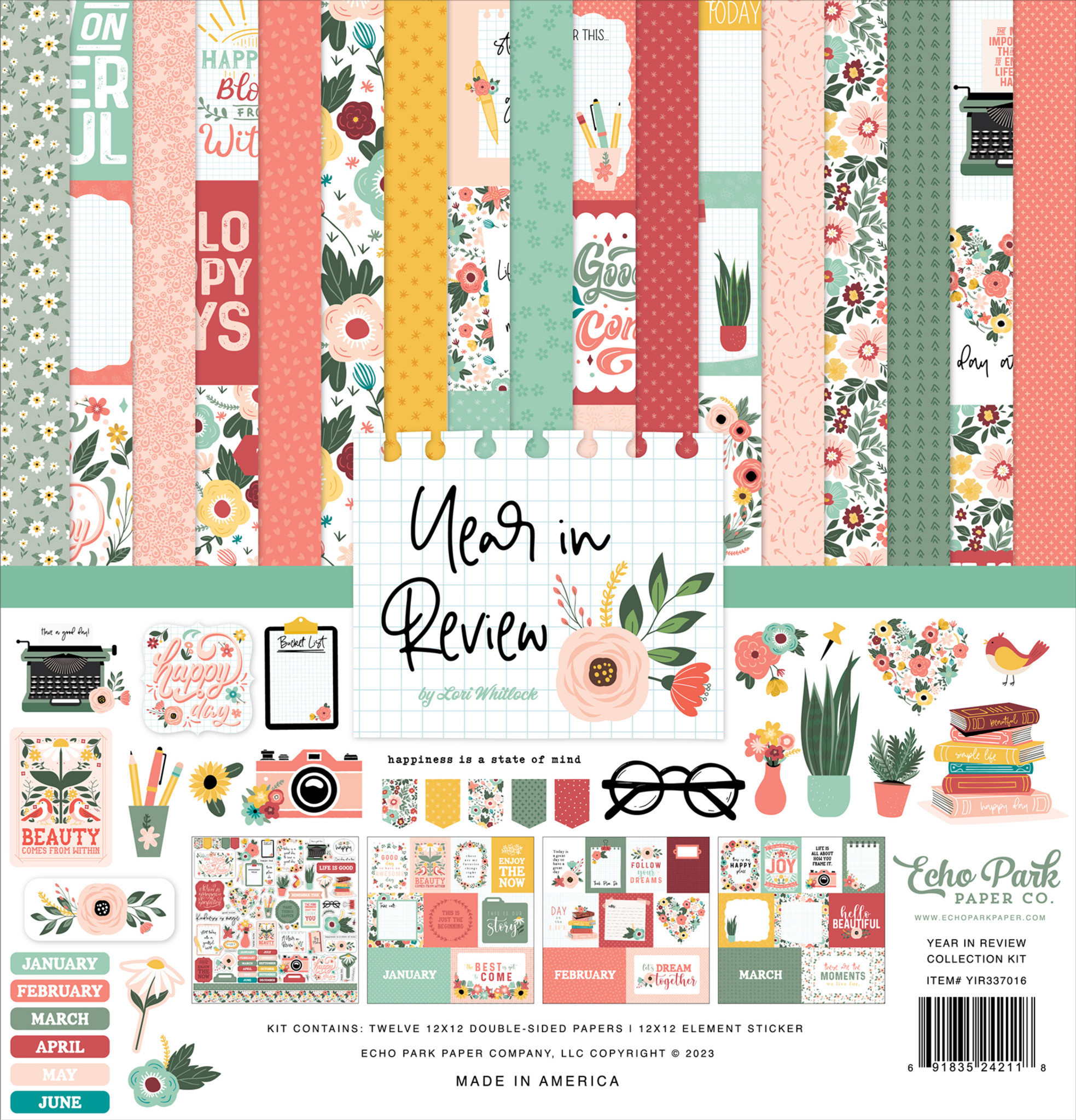 Echo Park - New Day Collection - 12 x 12 Collection Kit