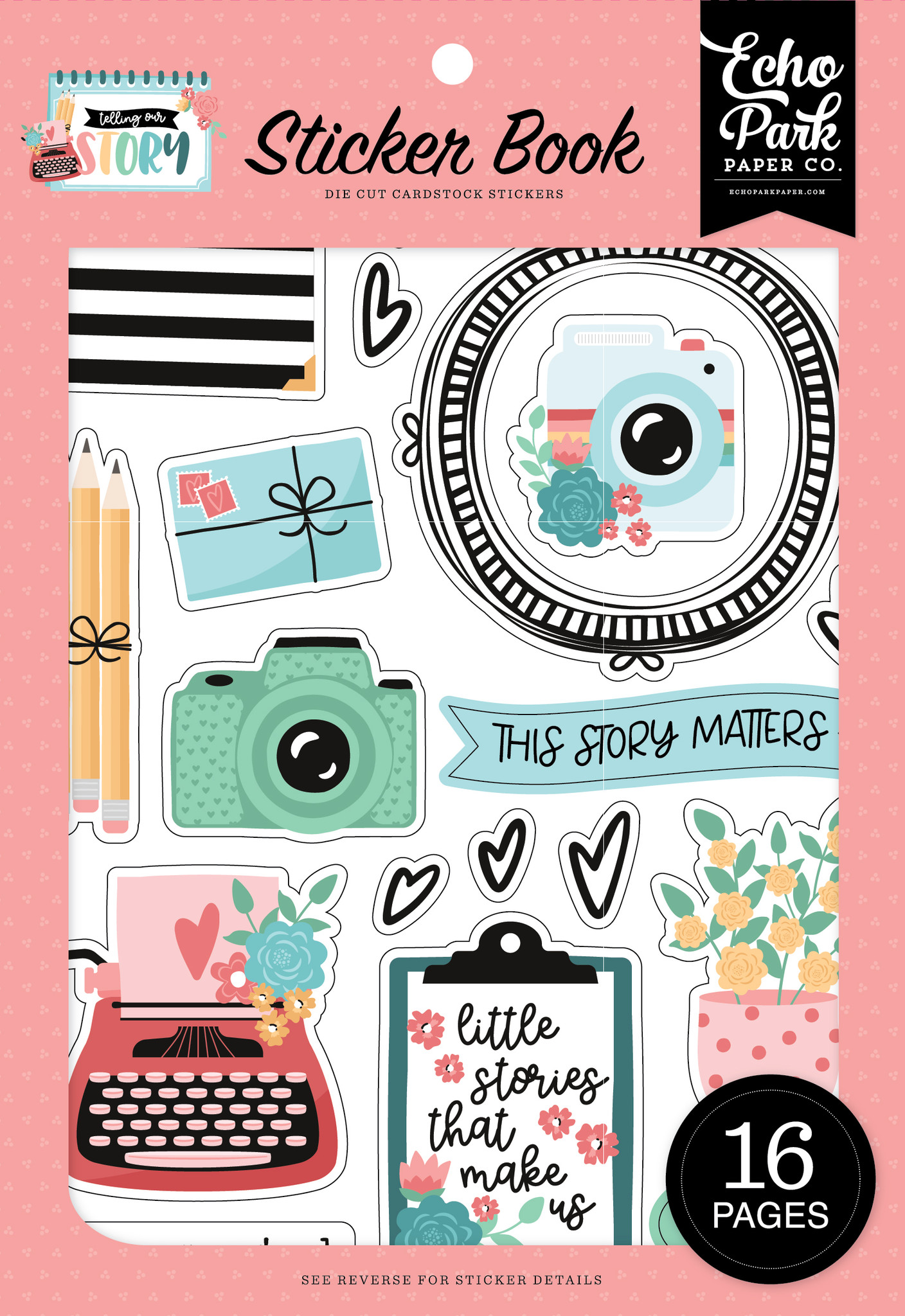 Telling Our Story Sticker Book - Echo Park Paper Co
