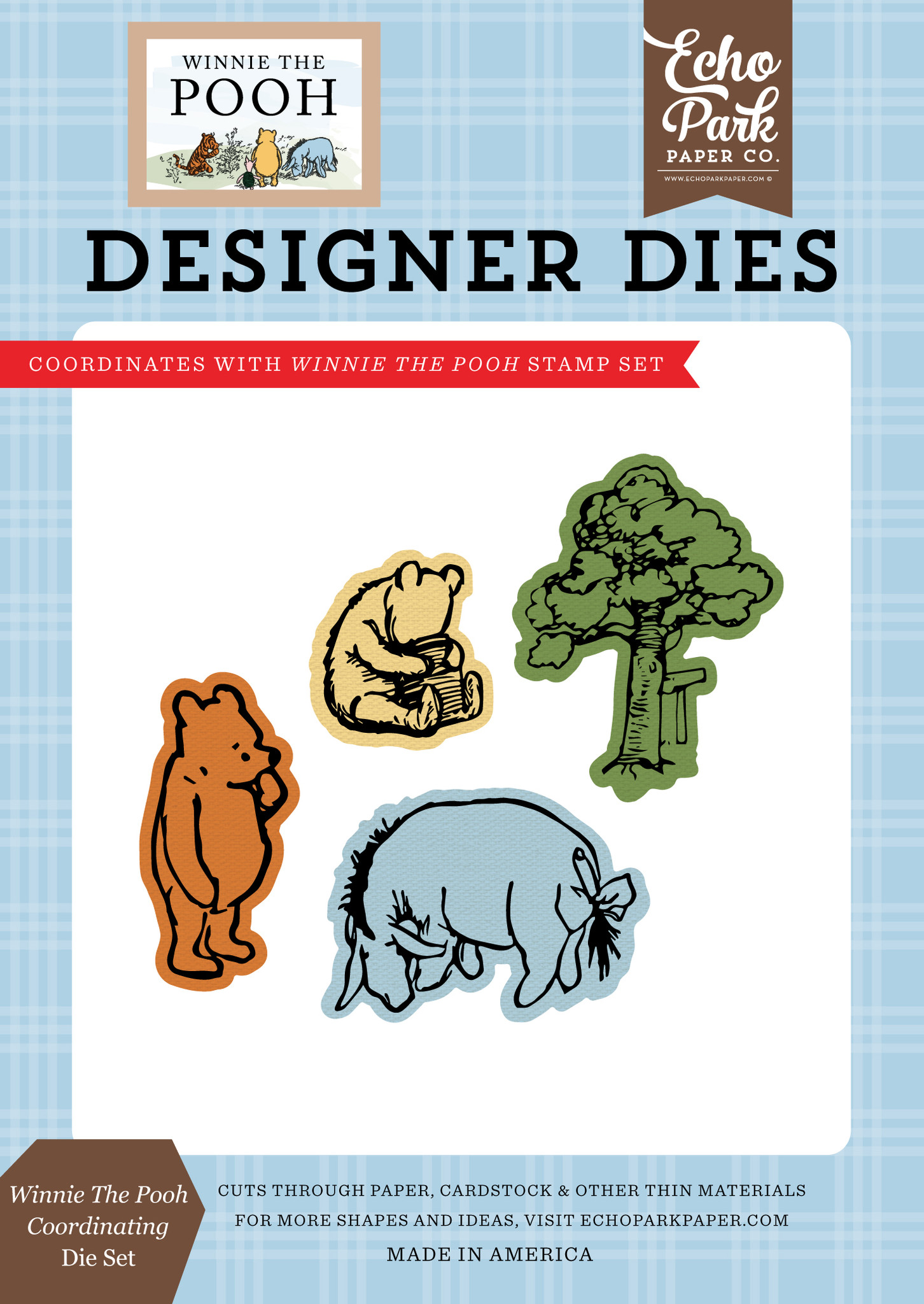Winnie The Pooh: Winnie The Pooh Coordinating Medium Die Set