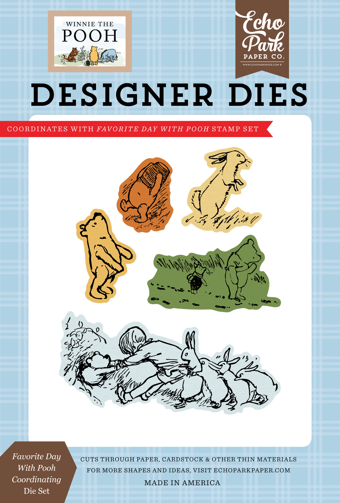 Winnie The Pooh: Favorite Day With Pooh Coordinating Large Die Set
