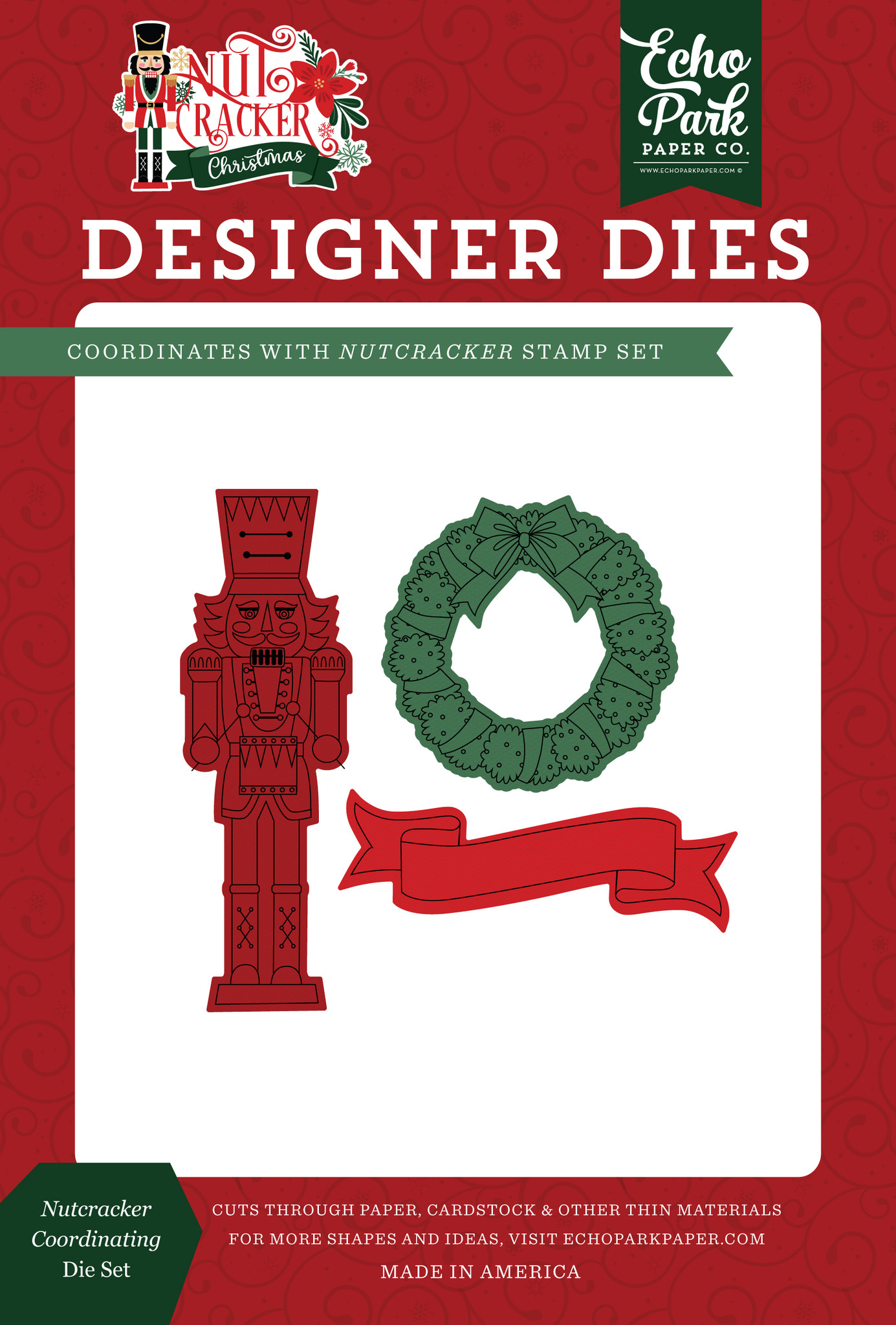 Nutcracker Christmas: Nutcracker Coordinating Large Die Set - Echo