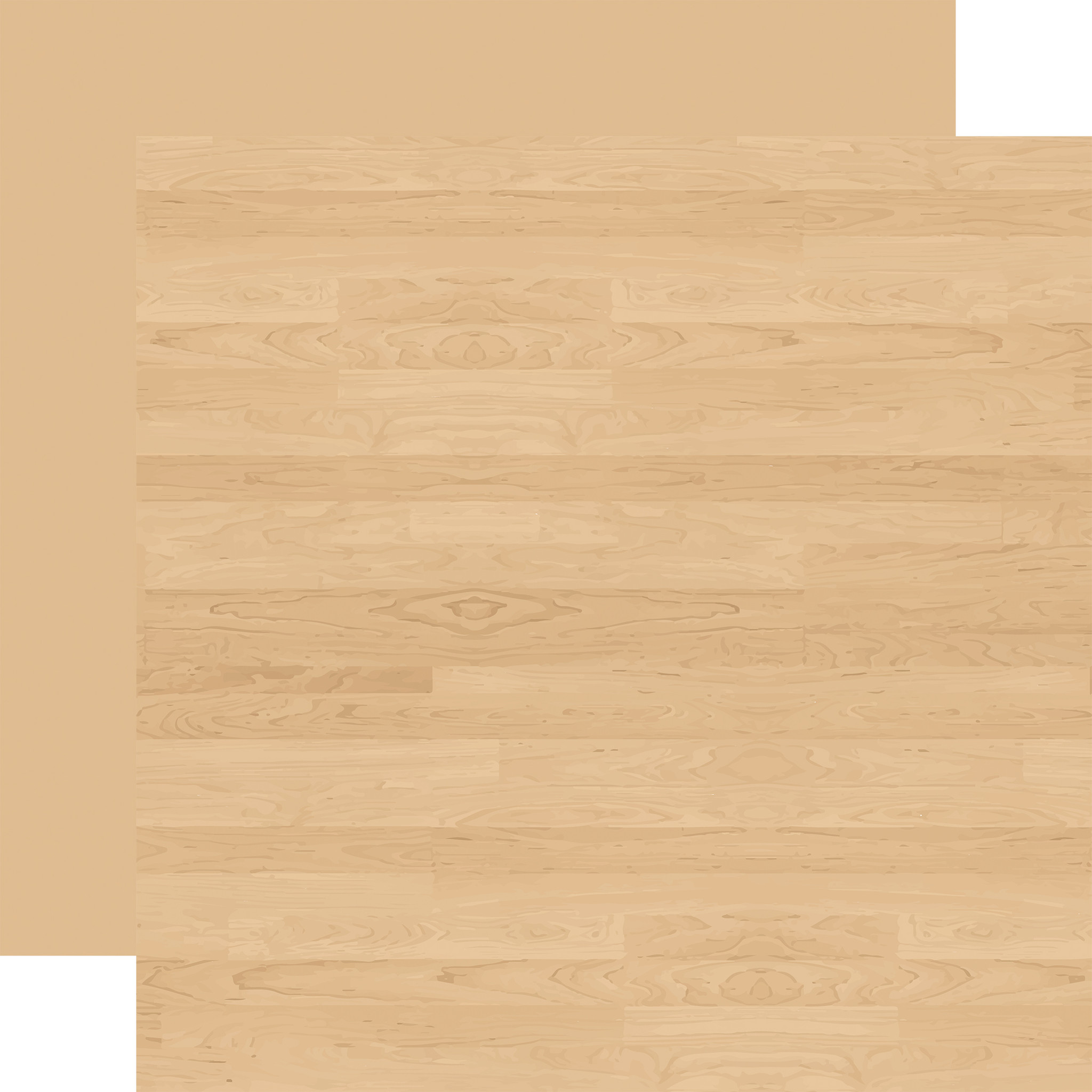 Warm Wood Grain: Light Wood Grain 12x12 Patterned Paper - Echo