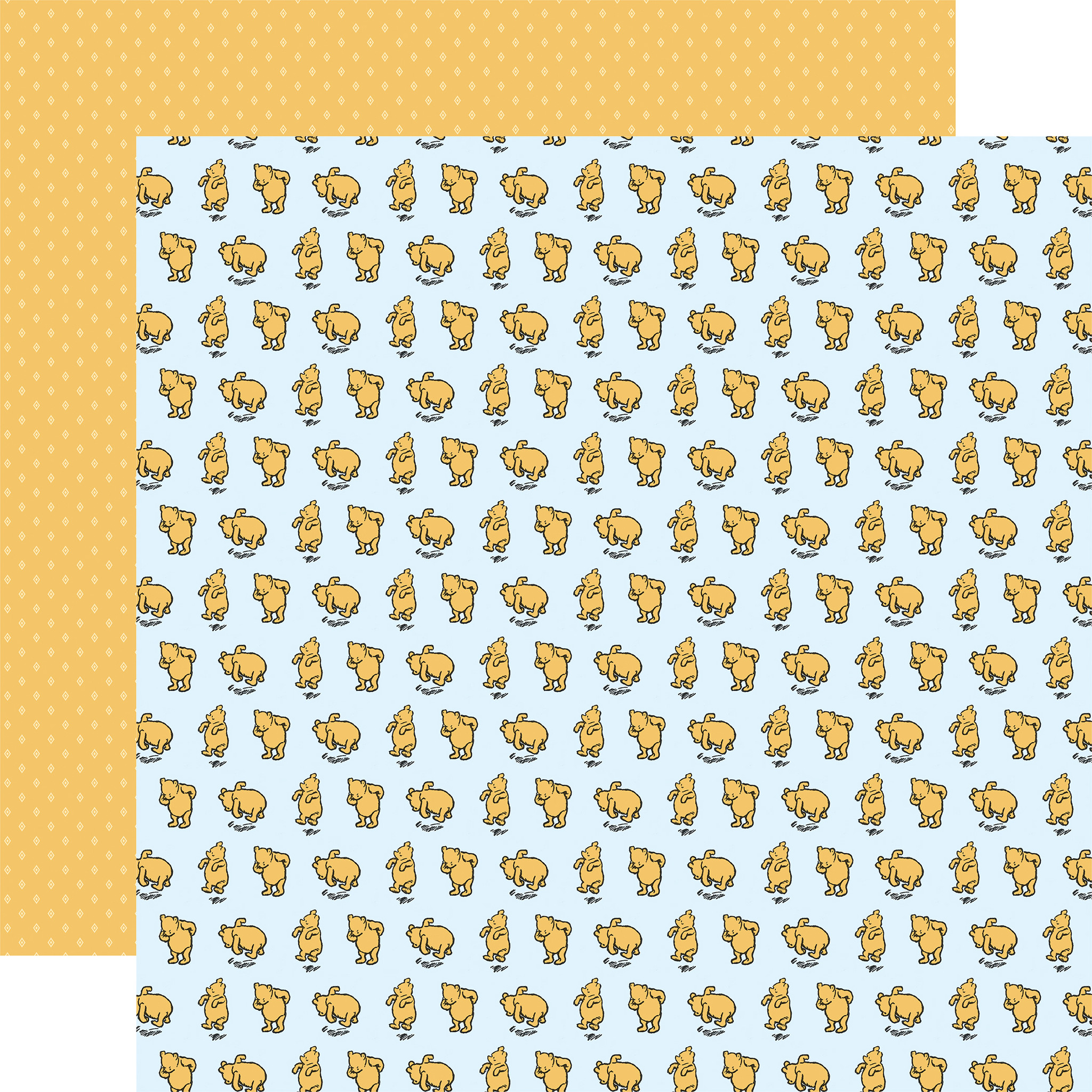 The House At Pooh Corner: Winnie The Pooh 12x12 Patterned Paper