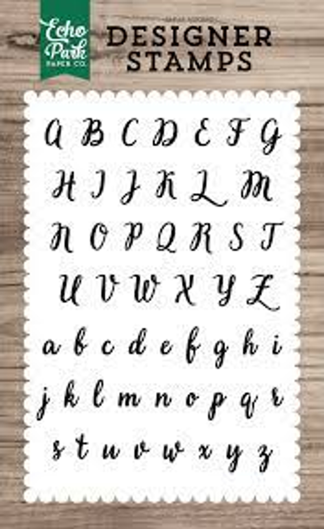 Charlotte Alphabet Stamp Set