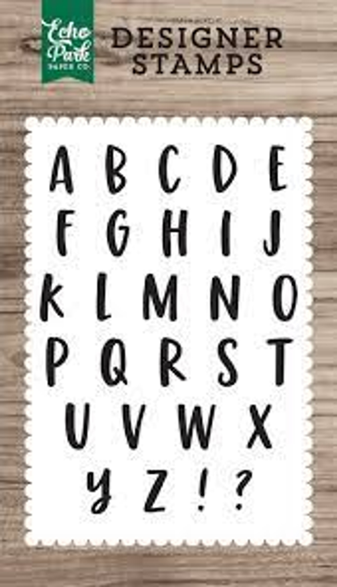 Alphabet Stamps - Uppercase