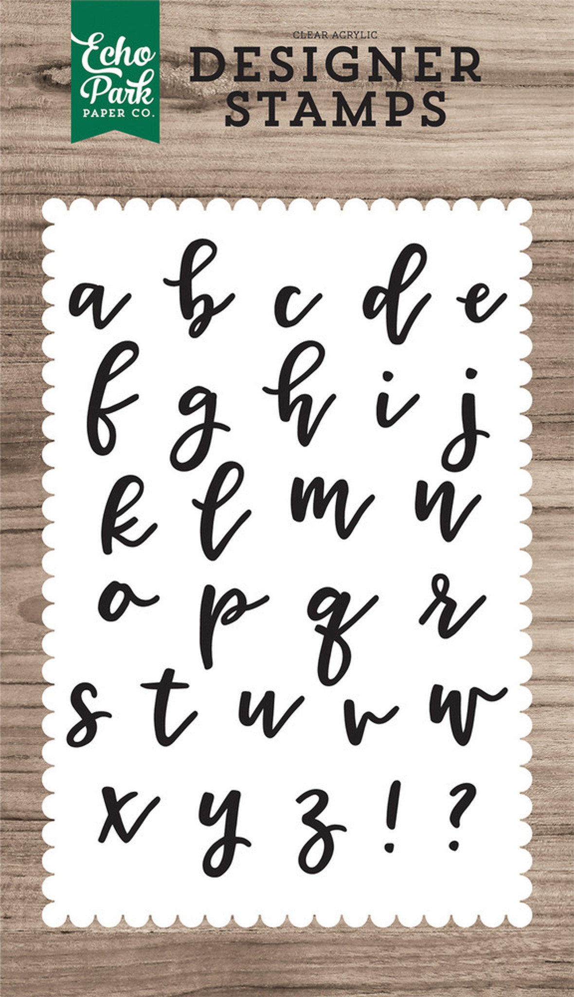 Andie Lowercase Alphabet Stamp Set