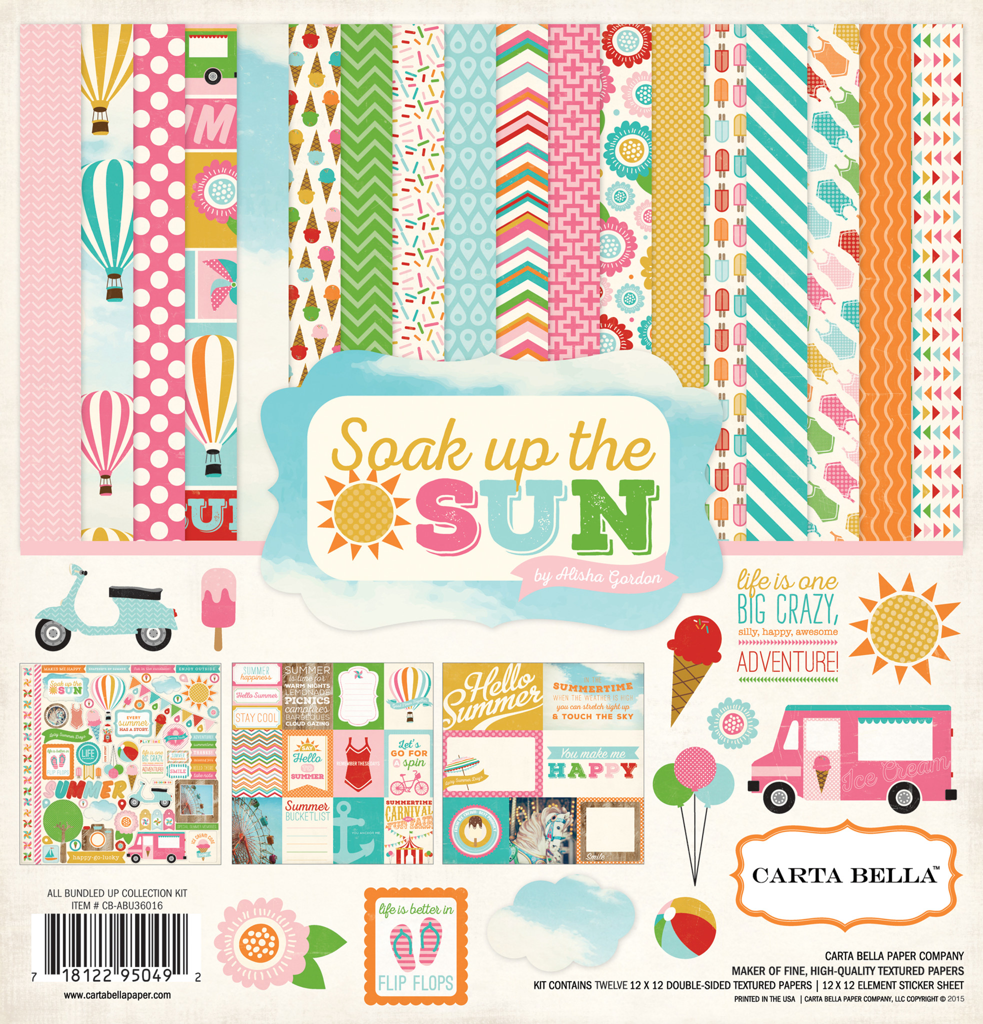 Soak Up The Sun Collection Kit - Echo Park Paper Co.