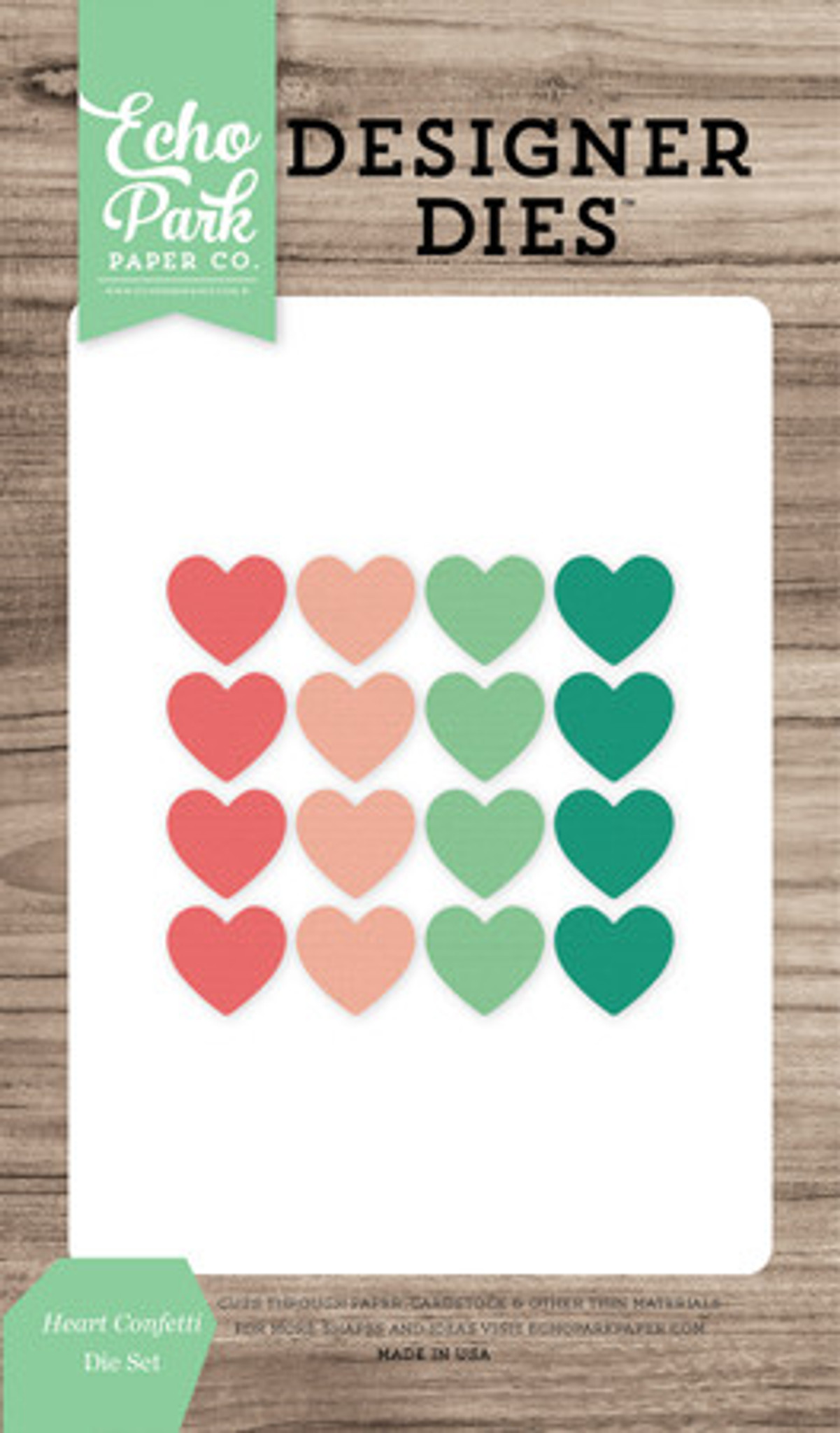 Heart Confetti Small Die Set - Echo Park Paper Co.