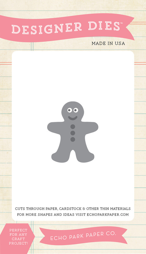 Gingerbread Man Mini Die Set - Echo Park Paper Co