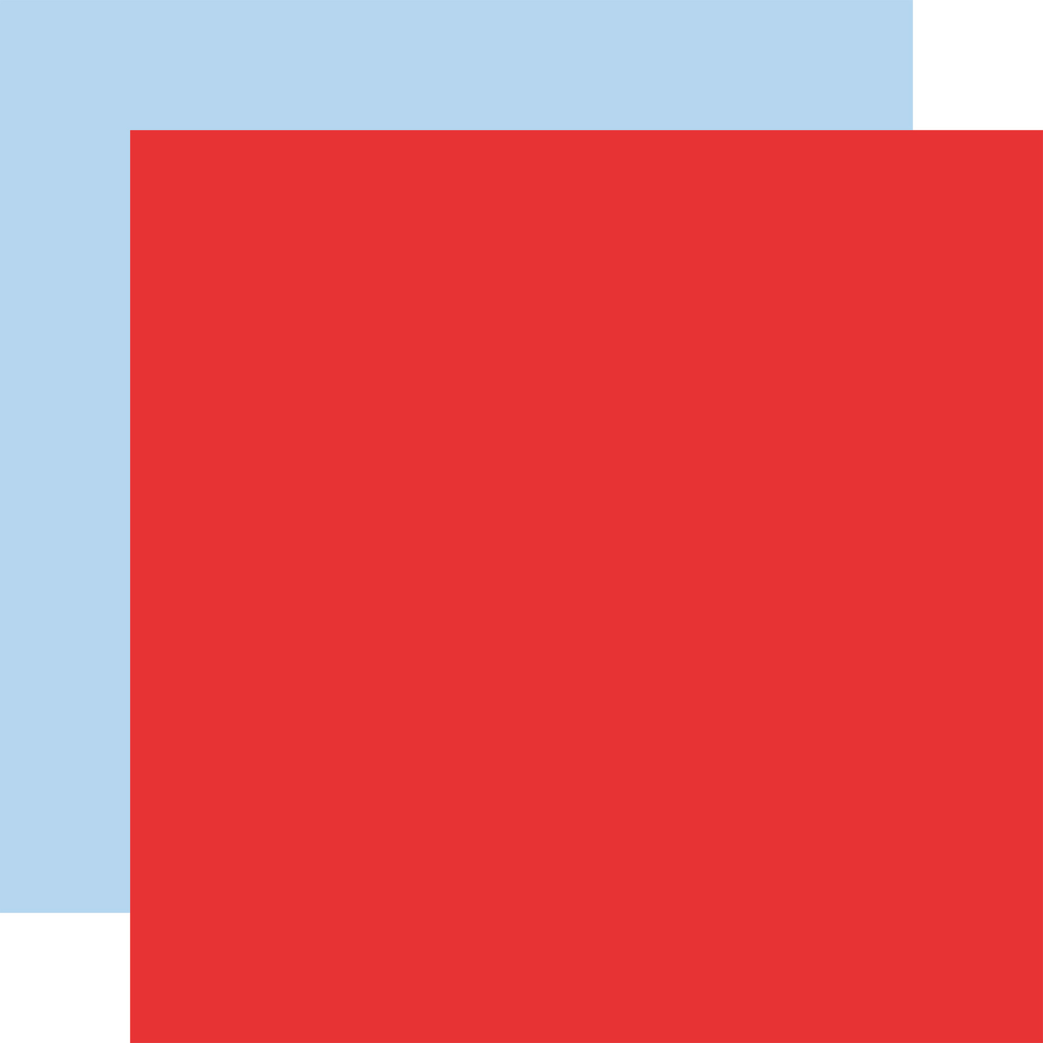 Let's Celebrate: Red / Light Blue 12x12 Coordinating Solid - Echo