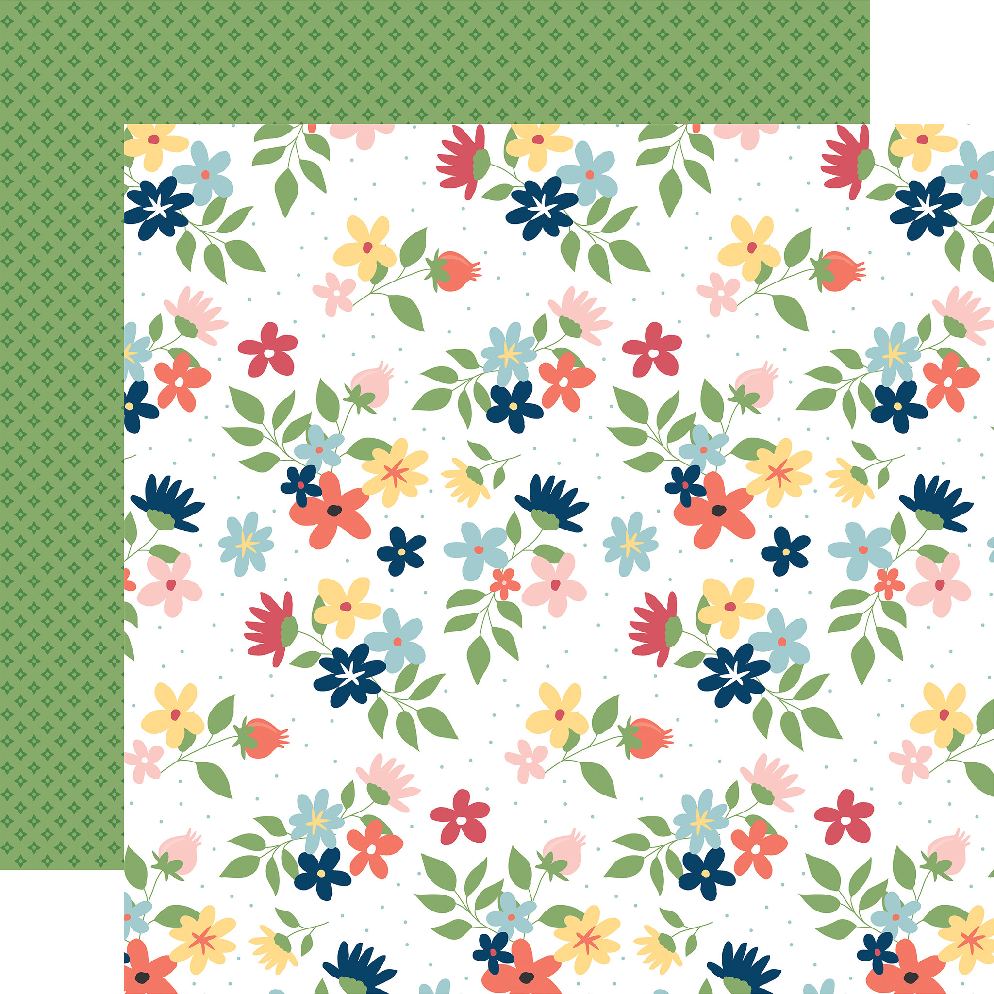 Craft and Create: Sew Lovely Floral 12x12 Patterned Paper