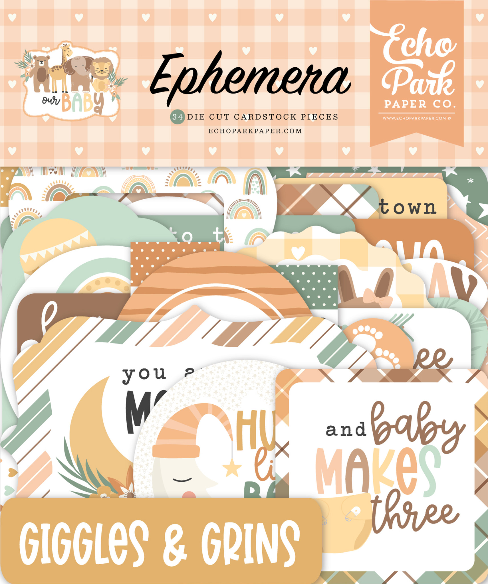 Our Baby Ephemera - Echo Park Paper Co