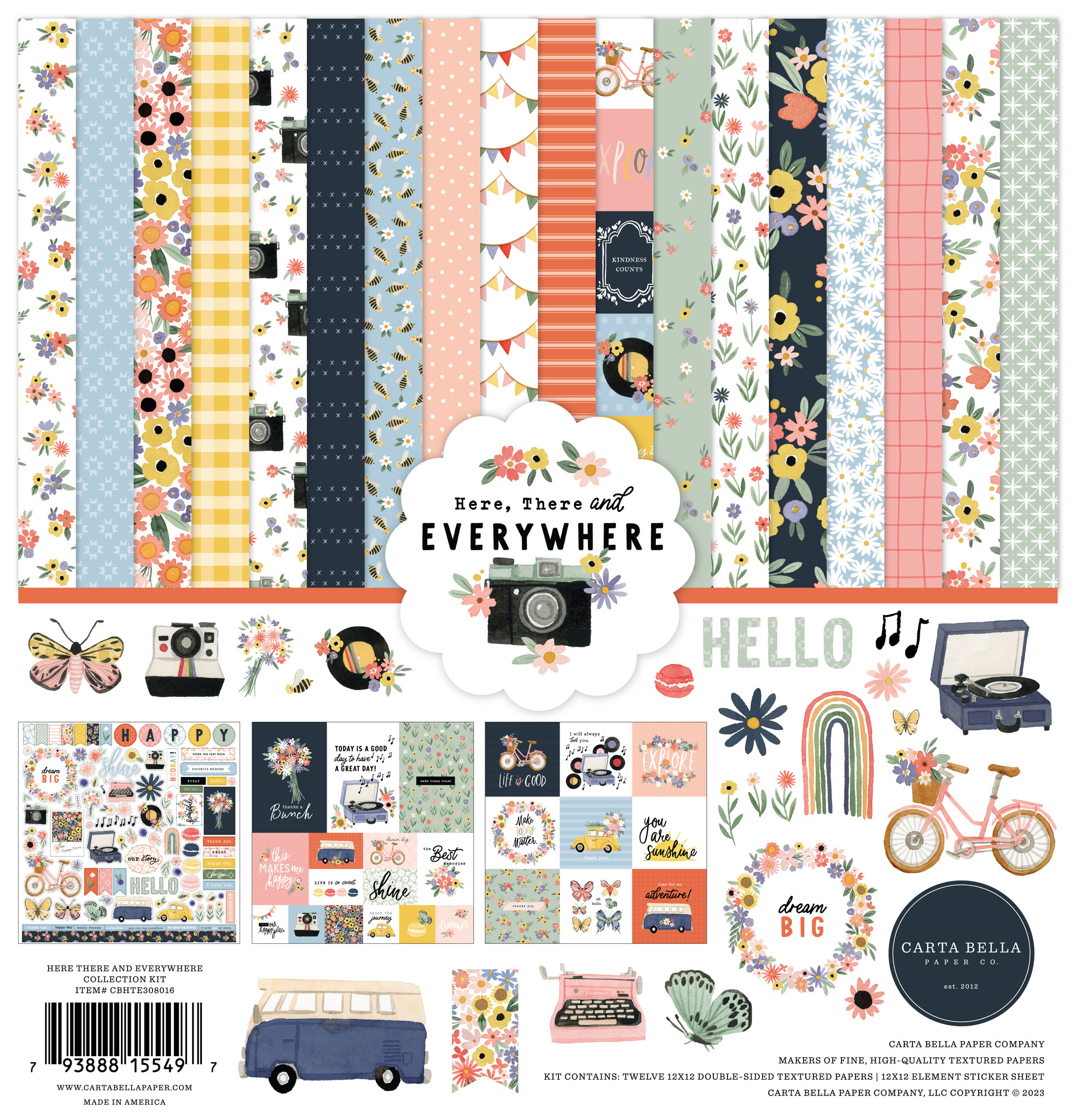 Here There and Everywhere Collection Kit - Echo Park Paper Co.