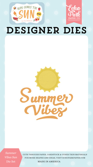 Here Comes the Sun: Summer Vibes Sun Medium Die Set