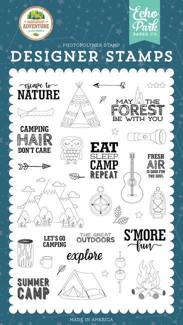 Summer Adventure: Escape To Nature Stamp Set