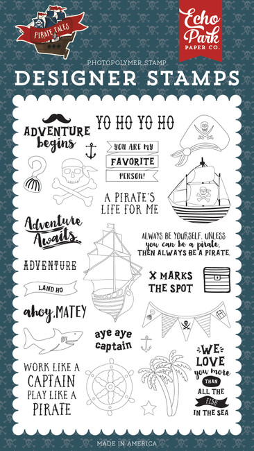 Pirate Tales: Land Ho Stamp Set