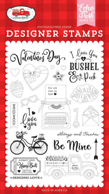 Cupid & Co: Be Mine 4x6 Stamp Set