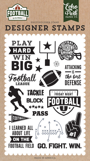 Football: Tackle 4x6 Stamp Set
