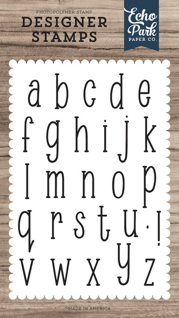 Mckell Lowercase Alphabet Stamp Set