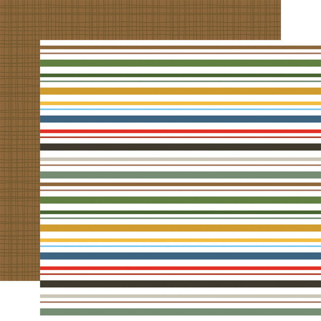 Bible Stories: Noah's Ark: Seven Day Stripes 12x12 Patterned Paper