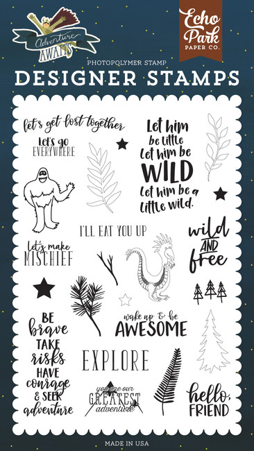 Adventure Awaits: Get Lost Together Stamp