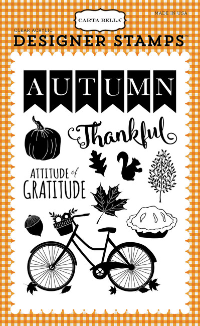 Autumn: Thankful Autumn Stamp