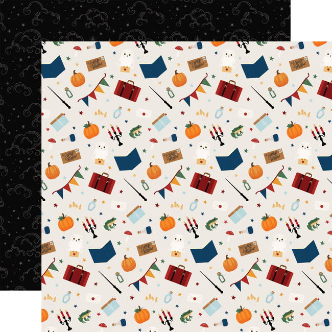 Wizards And Company: Magic Happens Here 12x12 Patterned Paper