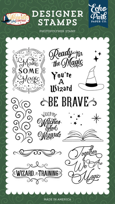 Wizards And Company: Ready For The Magic Stamp Set