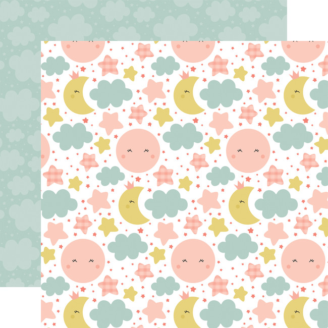 Baby Girl: Dream Big 12x12 Patterned Paper