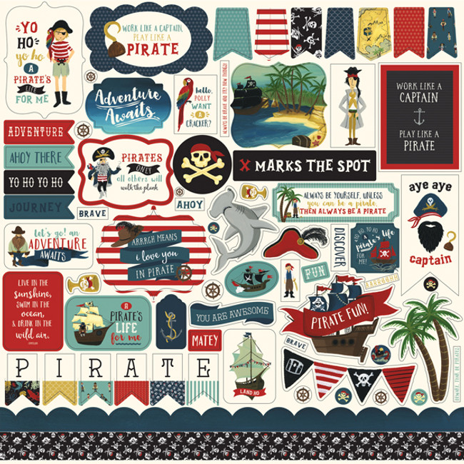 Pirate Tales Element Sticker