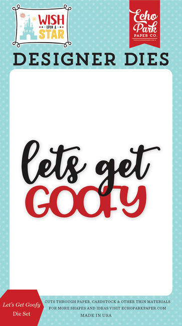 Wish Upon A Star: Let’s Get GoofySmall Die Set