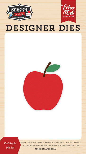 Made From Scratch: Apple Small Die Set - Echo Park Paper Co