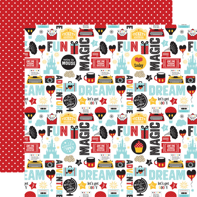 Wish Upon A Star: Dream Big 12x12 Patterned Paper