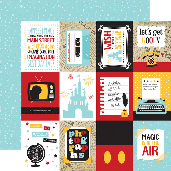 Wish Upon A Star: 3x4 Journaling Cards 12x12 Patterned Paper