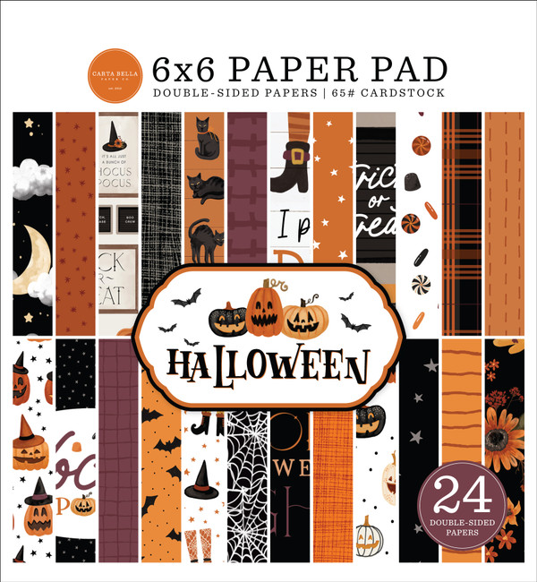 Halloween 6x6 Paper Pad