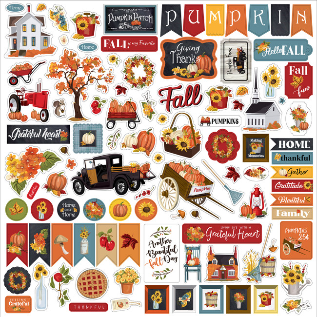 Fall Fun Enamel Dots - Echo Park Paper Co.