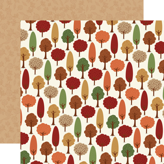 I Love Fall: Autumn Woods 12x12 Patterned Paper